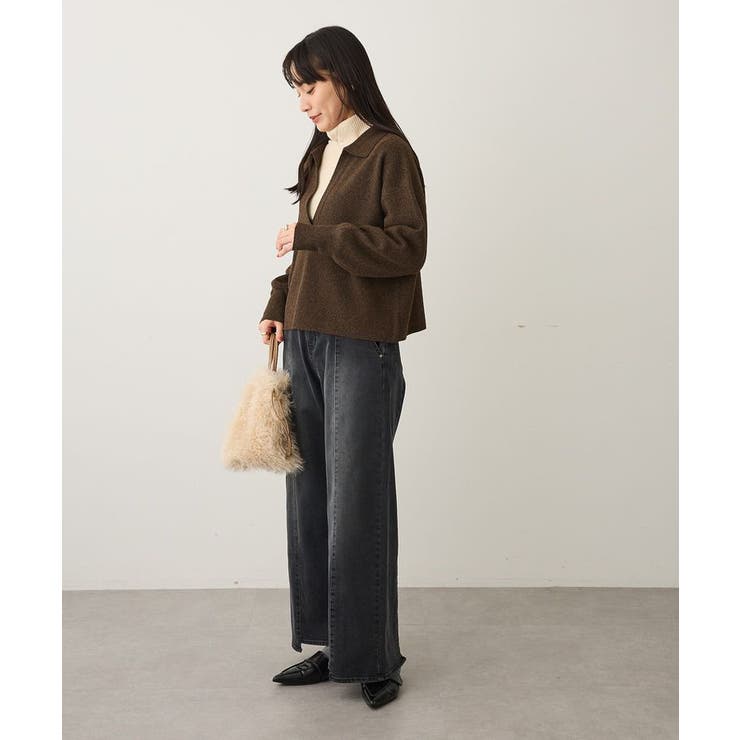 洗える/深Vネックニットプルオーバー | CRAFT STANDARD BOUTIQUE | 詳細画像20 