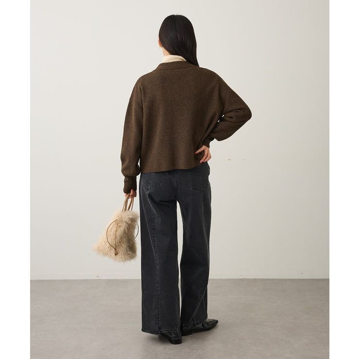 洗える/深Vネックニットプルオーバー | CRAFT STANDARD BOUTIQUE | 詳細画像22 