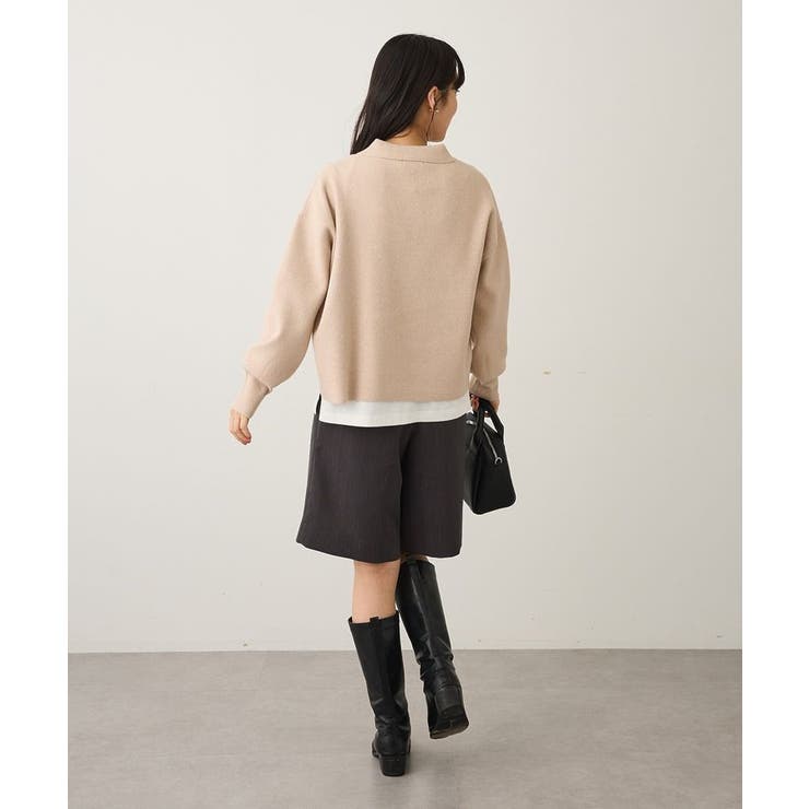 洗える/深Vネックニットプルオーバー | CRAFT STANDARD BOUTIQUE | 詳細画像30 