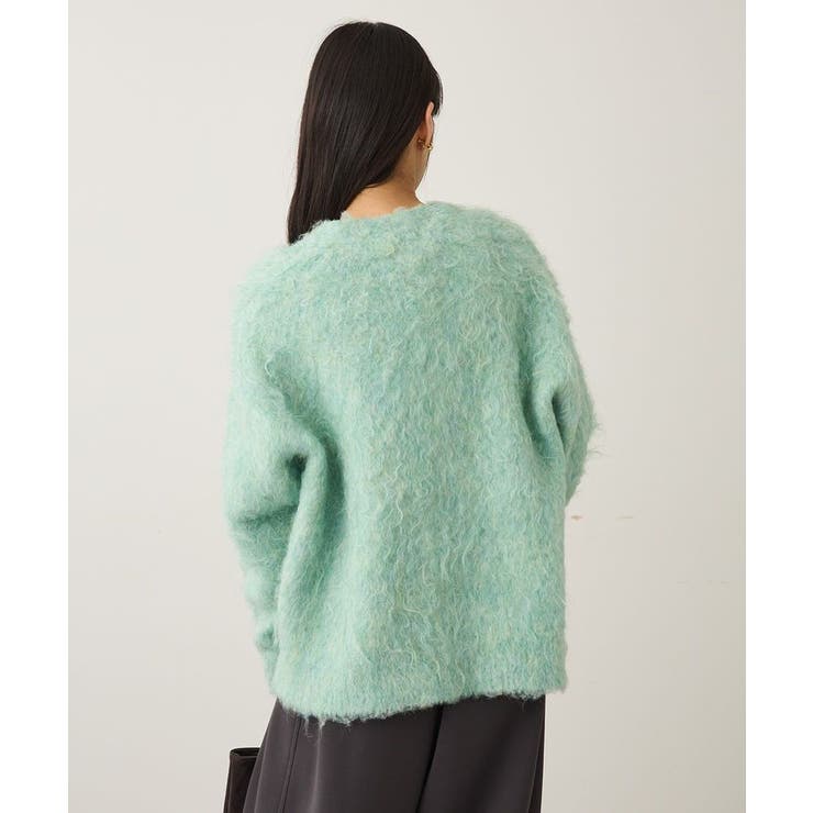 洗える/カール起毛モヘアライクVネックニットカーディガン | CRAFT STANDARD BOUTIQUE | 詳細画像11 