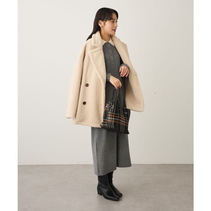 ポロ衿ニットワンピース | CRAFT STANDARD BOUTIQUE | 詳細画像7 