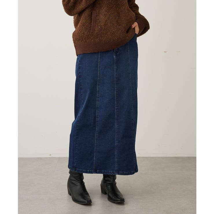 裏起毛デニムスカート | CRAFT STANDARD BOUTIQUE | 詳細画像3 