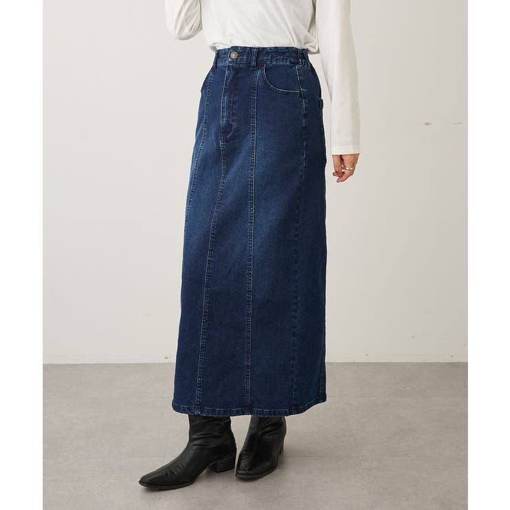 裏起毛デニムスカート | CRAFT STANDARD BOUTIQUE | 詳細画像4 