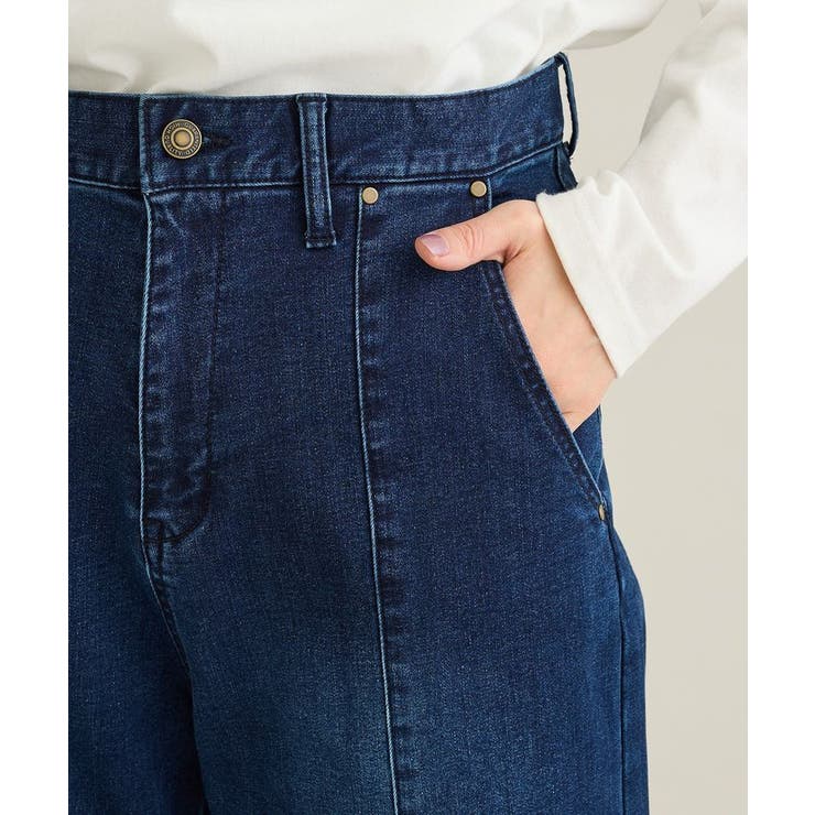 裏起毛デニムワイドストレートパンツ | CRAFT STANDARD BOUTIQUE | 詳細画像22 