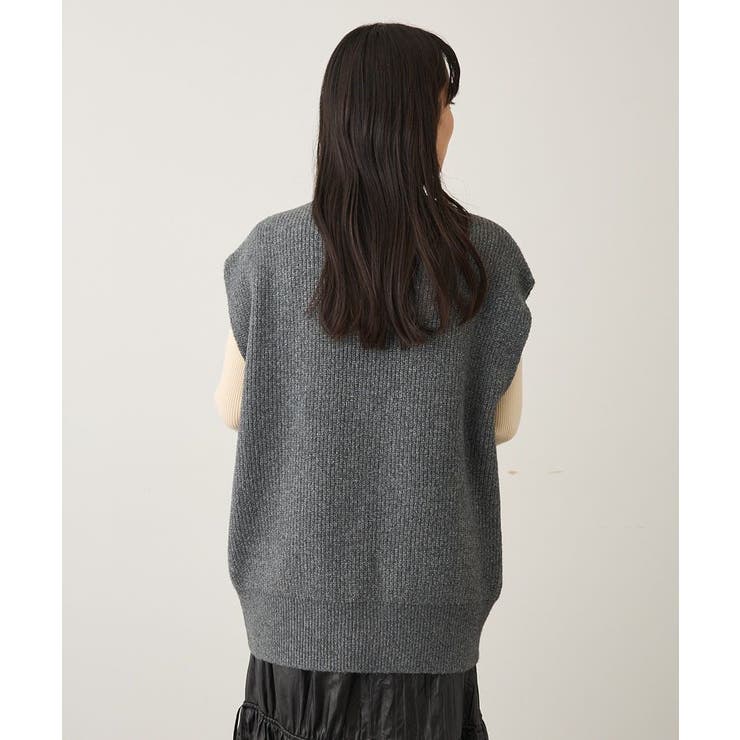Vネックオーバーサイズニットベスト | CRAFT STANDARD BOUTIQUE | 詳細画像14 