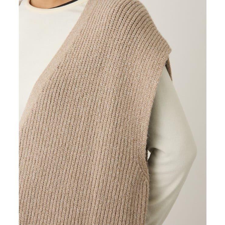 Vネックオーバーサイズニットベスト | CRAFT STANDARD BOUTIQUE | 詳細画像20 