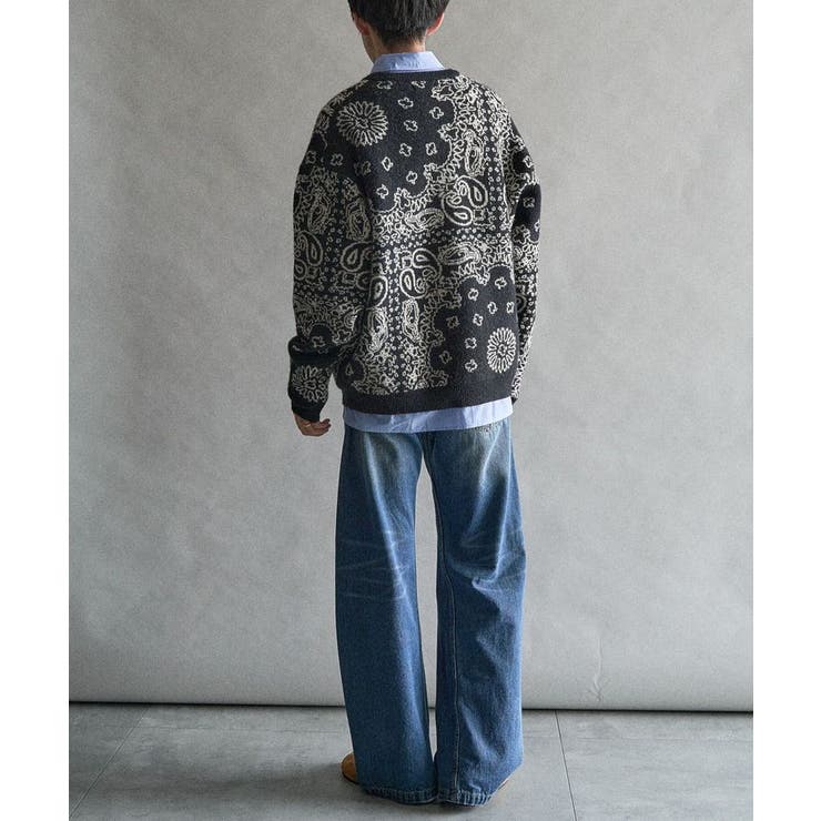 ペイズリー柄ニットプルオーバー | CRAFT STANDARD BOUTIQUE | 詳細画像6 