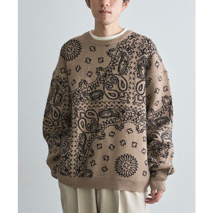ペイズリー柄ニットプルオーバー | CRAFT STANDARD BOUTIQUE | 詳細画像13 