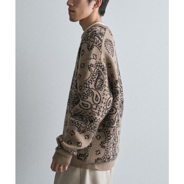 ペイズリー柄ニットプルオーバー | CRAFT STANDARD BOUTIQUE | 詳細画像14 