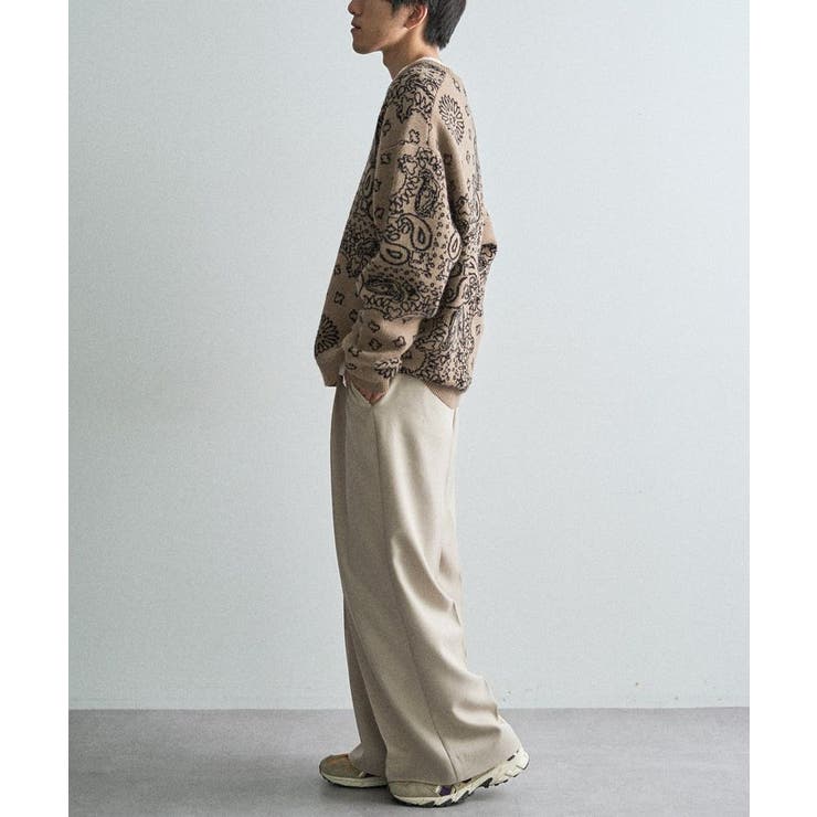 ペイズリー柄ニットプルオーバー | CRAFT STANDARD BOUTIQUE | 詳細画像17 