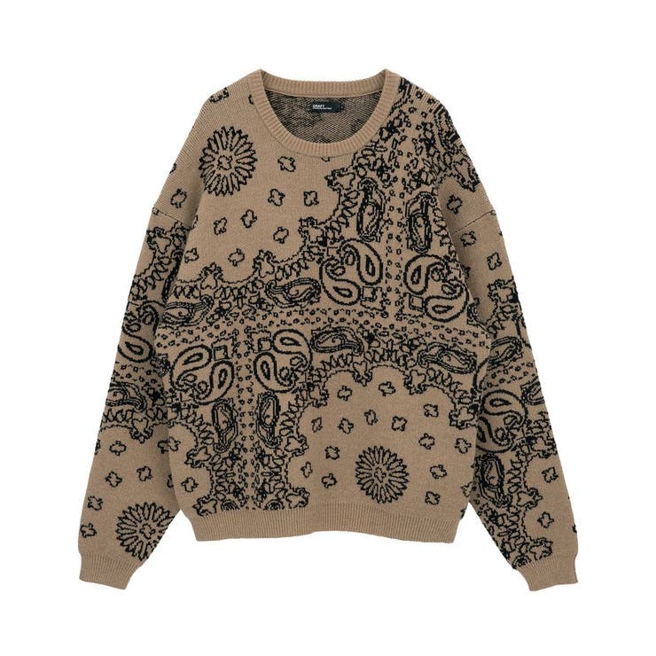 ペイズリー柄ニットプルオーバー | CRAFT STANDARD BOUTIQUE | 詳細画像19 