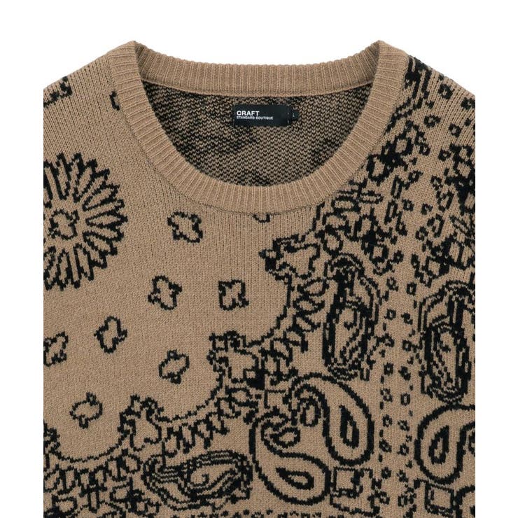 ペイズリー柄ニットプルオーバー | CRAFT STANDARD BOUTIQUE | 詳細画像21 