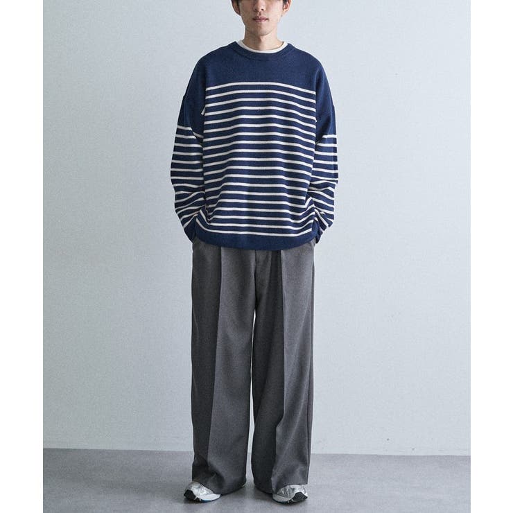 パネルボーダーニットプルオーバー | CRAFT STANDARD BOUTIQUE | 詳細画像9 