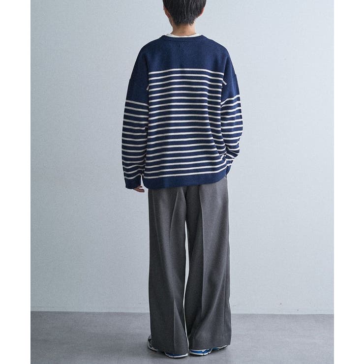 パネルボーダーニットプルオーバー | CRAFT STANDARD BOUTIQUE | 詳細画像11 