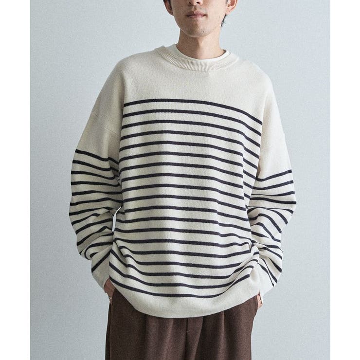 パネルボーダーニットプルオーバー | CRAFT STANDARD BOUTIQUE | 詳細画像12 