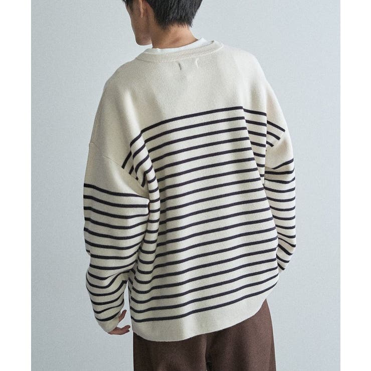 パネルボーダーニットプルオーバー | CRAFT STANDARD BOUTIQUE | 詳細画像14 