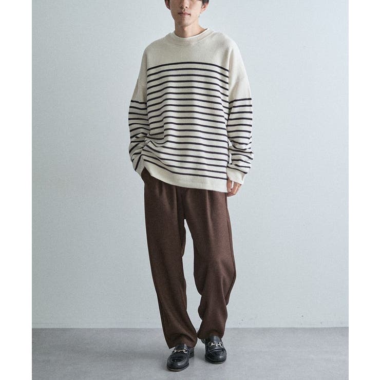 パネルボーダーニットプルオーバー | CRAFT STANDARD BOUTIQUE | 詳細画像15 