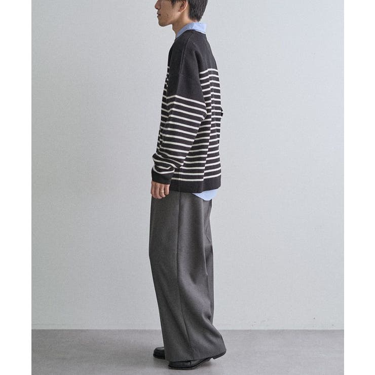 パネルボーダーニットプルオーバー | CRAFT STANDARD BOUTIQUE | 詳細画像4 