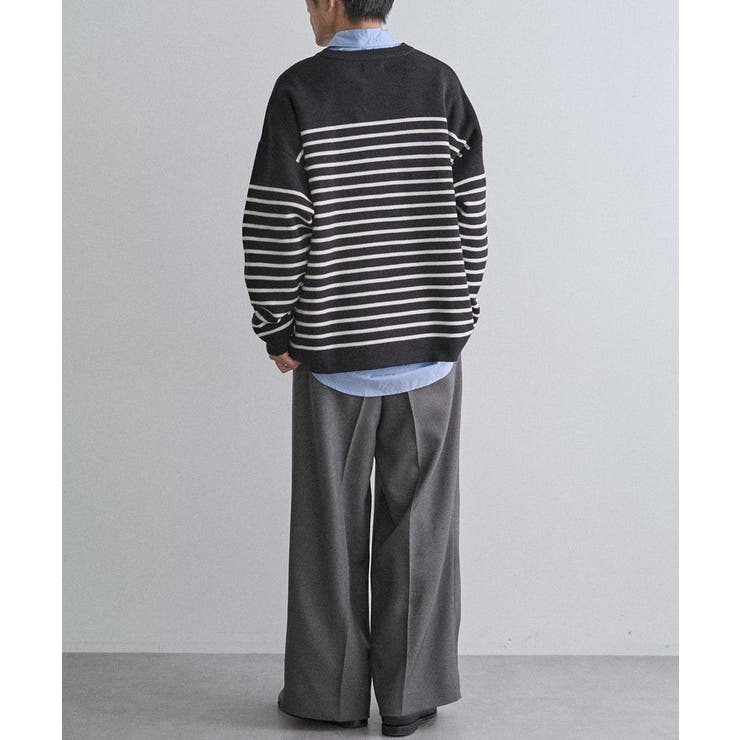 パネルボーダーニットプルオーバー | CRAFT STANDARD BOUTIQUE | 詳細画像5 