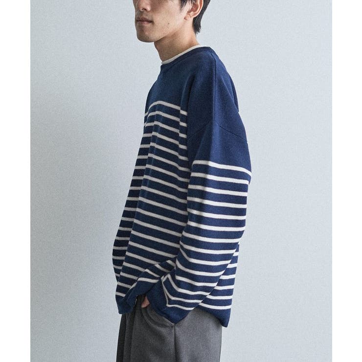 パネルボーダーニットプルオーバー | CRAFT STANDARD BOUTIQUE | 詳細画像7 