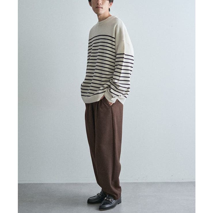 パネルボーダーニットプルオーバー | CRAFT STANDARD BOUTIQUE | 詳細画像17 
