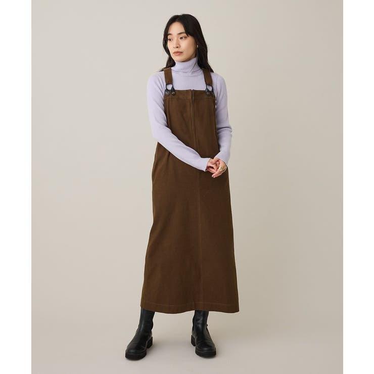 フロントジップジャンパースカート | CRAFT STANDARD BOUTIQUE | 詳細画像1 