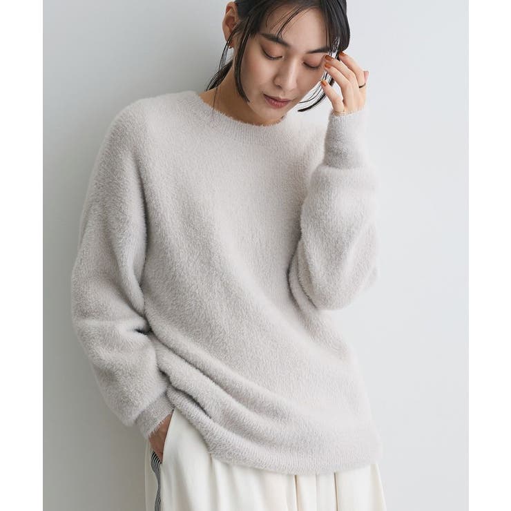 洗える/ファーライクニットチュニック | CRAFT STANDARD BOUTIQUE | 詳細画像1 