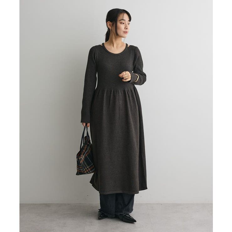 カットアウトニットワンピース | CRAFT STANDARD BOUTIQUE | 詳細画像2 