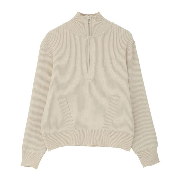 洗える/ミニモールハーフジップニットプルオーバー | CRAFT STANDARD BOUTIQUE | 詳細画像44 