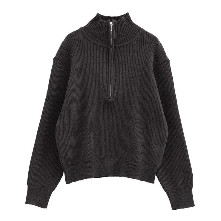 洗える/ミニモールハーフジップニットプルオーバー | CRAFT STANDARD BOUTIQUE | 詳細画像45 