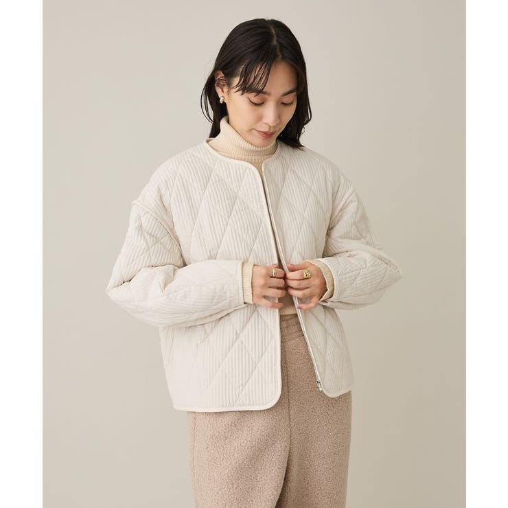 キルティングパイピングブルゾン | CRAFT STANDARD BOUTIQUE | 詳細画像11 