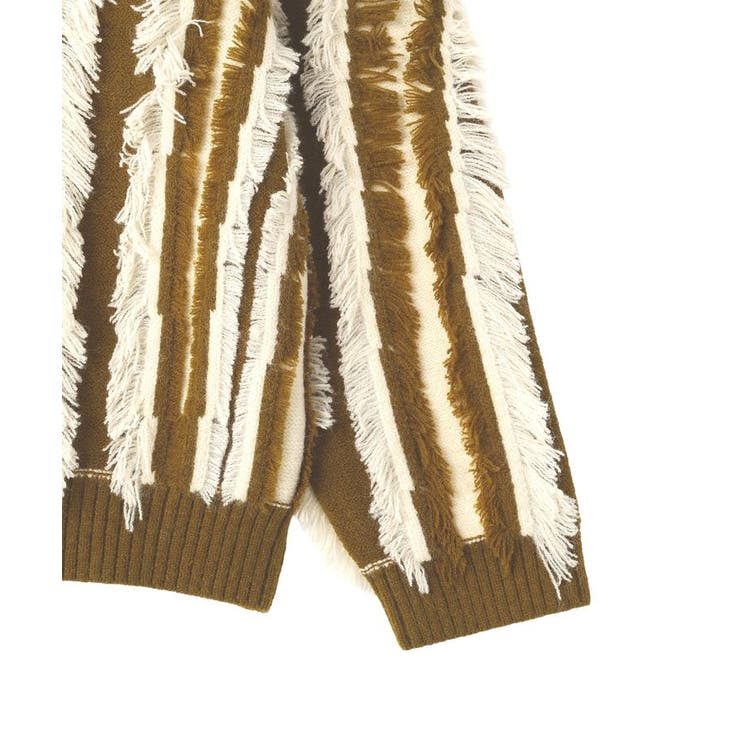 バイカラーフリンジニットプルオーバー | CRAFT STANDARD BOUTIQUE | 詳細画像27 