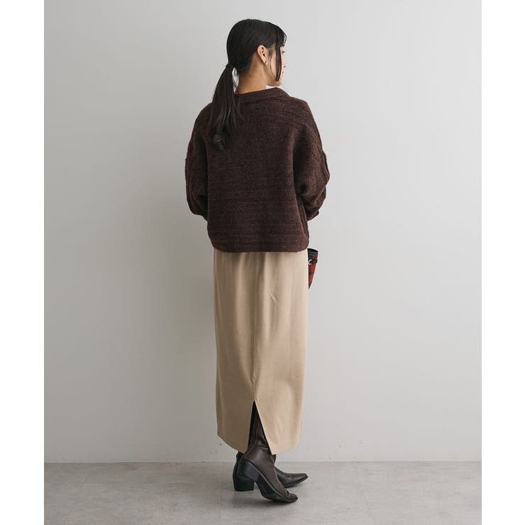 洗える/ロールアップ袖ショート丈ニットプルオーバー | CRAFT STANDARD BOUTIQUE | 詳細画像11 