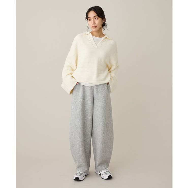 洗える/ロールアップ袖ショート丈ニットプルオーバー | CRAFT STANDARD BOUTIQUE | 詳細画像17 