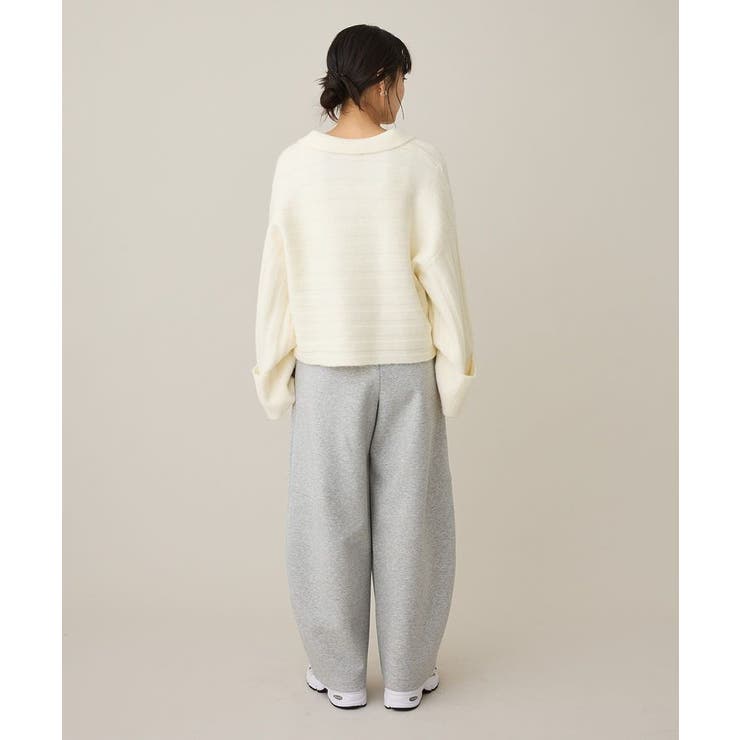 洗える/ロールアップ袖ショート丈ニットプルオーバー | CRAFT STANDARD BOUTIQUE | 詳細画像19 