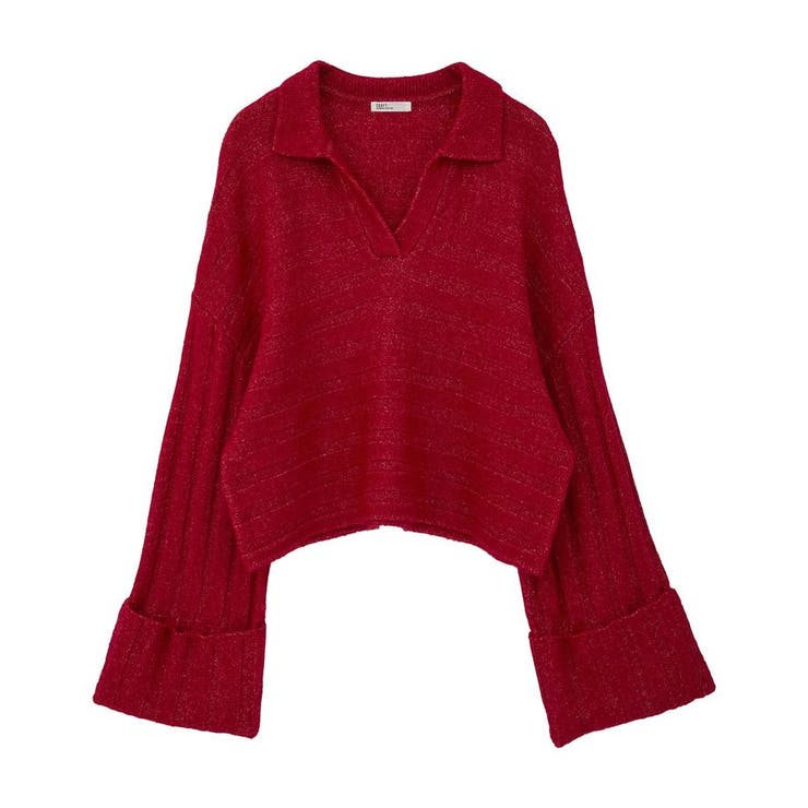 洗える/ロールアップ袖ショート丈ニットプルオーバー | CRAFT STANDARD BOUTIQUE | 詳細画像37 