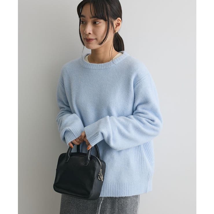 洗える/起毛クルーネックニットプルオーバー | CRAFT STANDARD BOUTIQUE | 詳細画像17 