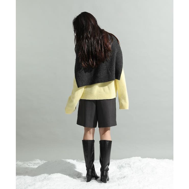 洗える/起毛クルーネックニットプルオーバー | CRAFT STANDARD BOUTIQUE | 詳細画像28 