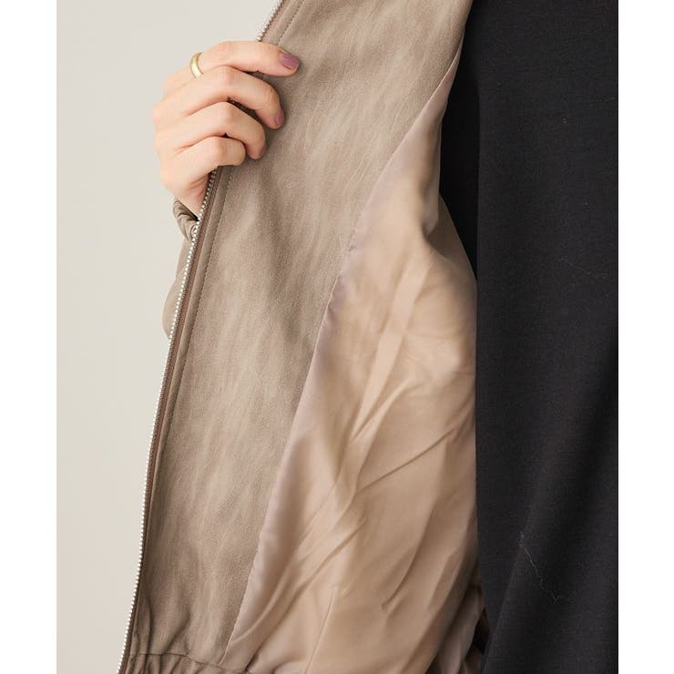 フェイクレザー衿ボアブルゾン | CRAFT STANDARD BOUTIQUE | 詳細画像26 