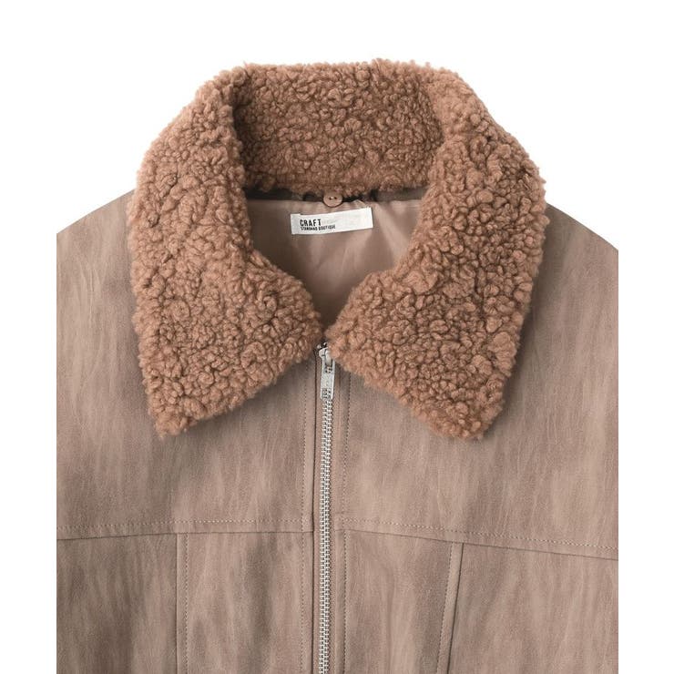 フェイクレザー衿ボアブルゾン | CRAFT STANDARD BOUTIQUE | 詳細画像31 