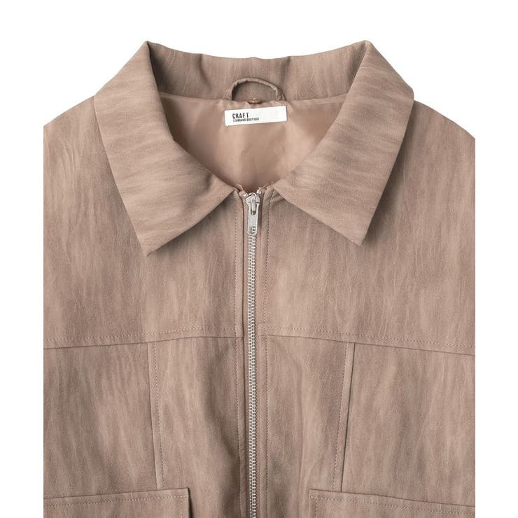 フェイクレザー衿ボアブルゾン | CRAFT STANDARD BOUTIQUE | 詳細画像33 