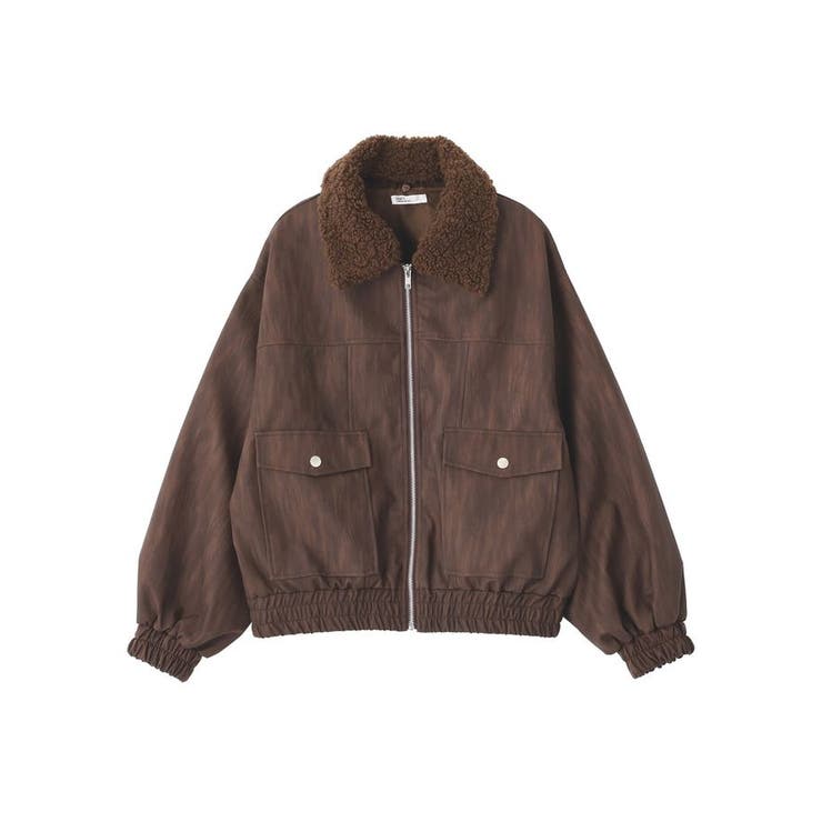 フェイクレザー衿ボアブルゾン | CRAFT STANDARD BOUTIQUE | 詳細画像42 