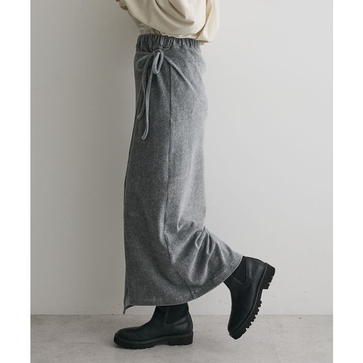 カットコーデュロイラップ風スカート | CRAFT STANDARD BOUTIQUE | 詳細画像4 