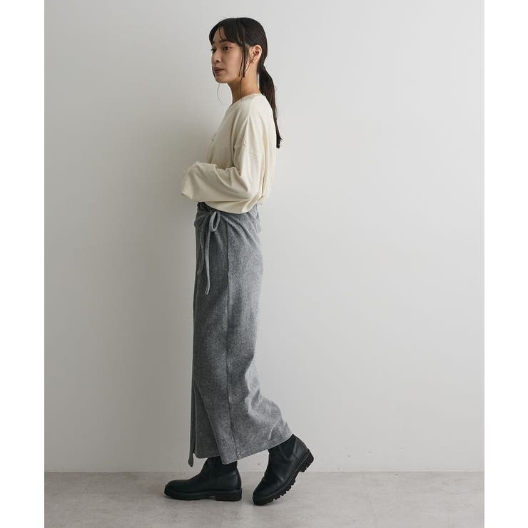 カットコーデュロイラップ風スカート | CRAFT STANDARD BOUTIQUE | 詳細画像7 
