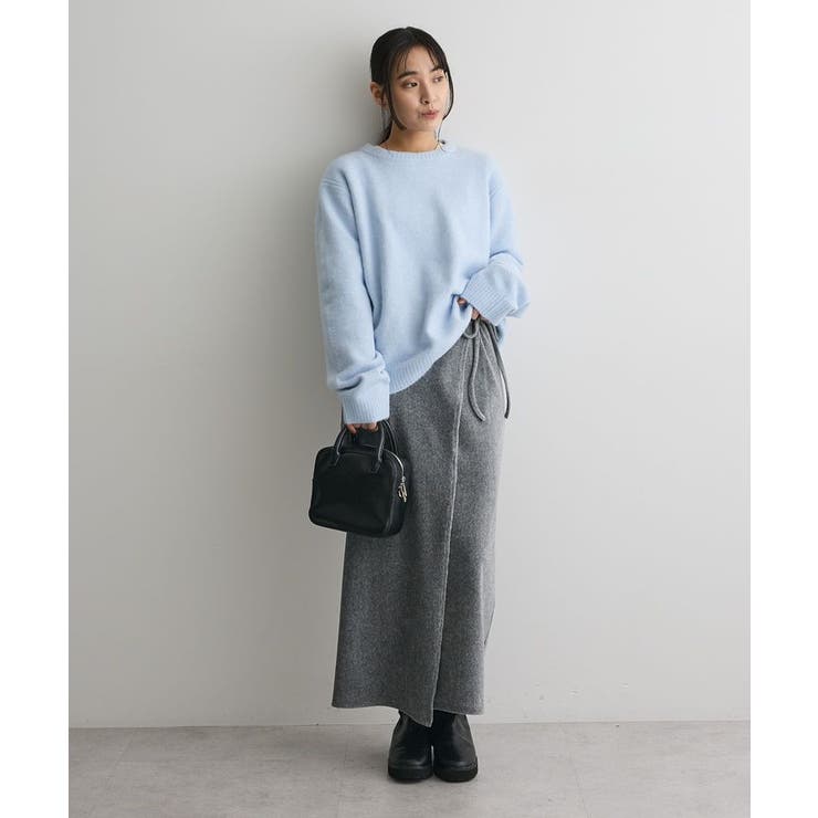 カットコーデュロイラップ風スカート | CRAFT STANDARD BOUTIQUE | 詳細画像9 