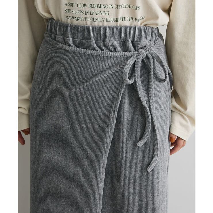 カットコーデュロイラップ風スカート | CRAFT STANDARD BOUTIQUE | 詳細画像21 