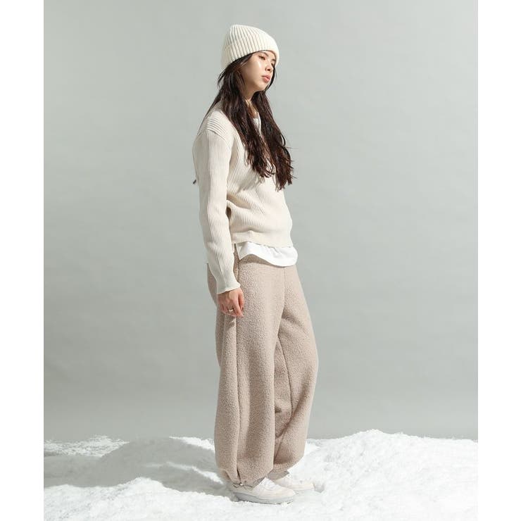 ブークレ風カットソーパンツ | CRAFT STANDARD BOUTIQUE | 詳細画像13 