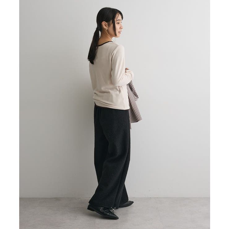 ブークレ風カットソーパンツ | CRAFT STANDARD BOUTIQUE | 詳細画像21 