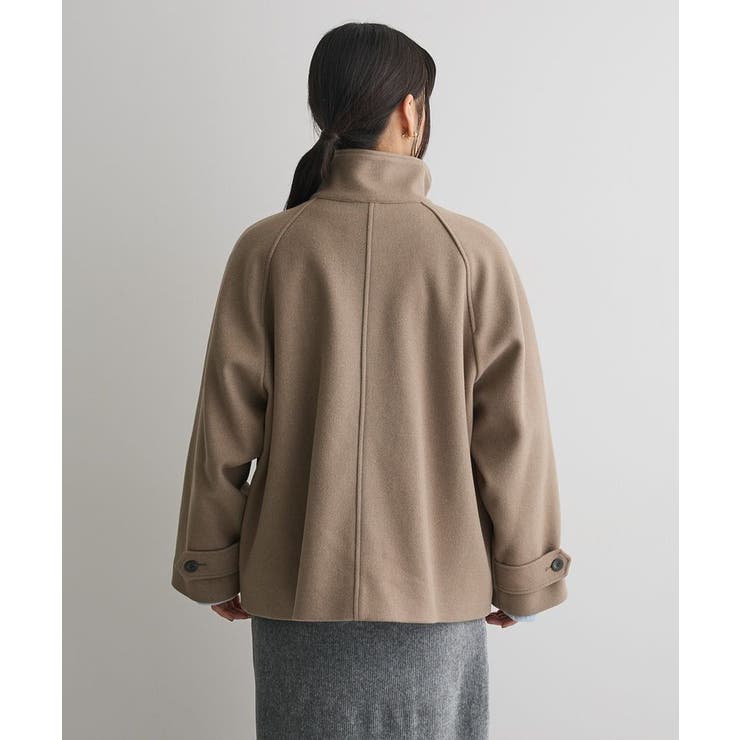スタンドカラーメルトンショートコート | CRAFT STANDARD BOUTIQUE | 詳細画像4 
