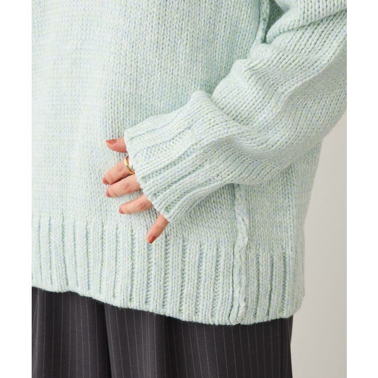 アウトリンキングミックスニットプルオーバー | CRAFT STANDARD BOUTIQUE | 詳細画像14 